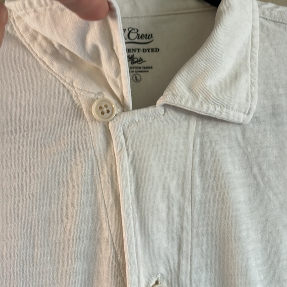 J. CREW KNIT BUTTON-DOWN SHIRT - Picture 7 of 9